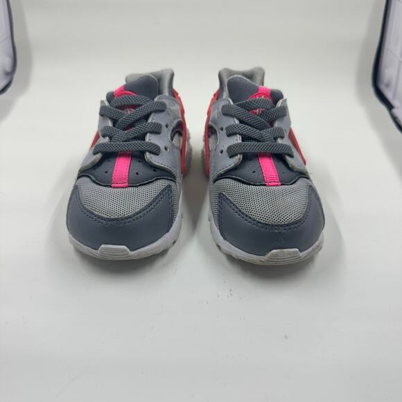 Nike Huarache Toddler Girls Sneakers – Size 6C – Gray & Pink - Picture 9 of 9